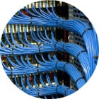 blue network cables